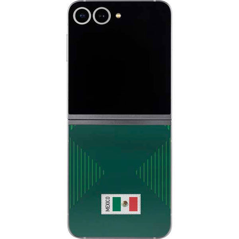 Mexico Soccer Flag Galaxy Z Flip6 Skin