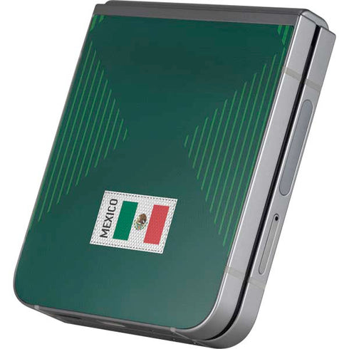 Mexico Soccer Flag Galaxy Z Flip6 Skin