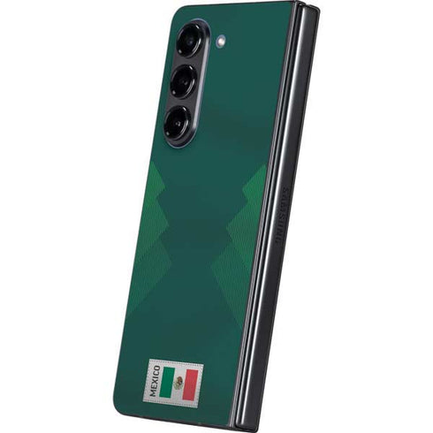 Mexico Soccer Flag Galaxy Z Fold5 5G Skin