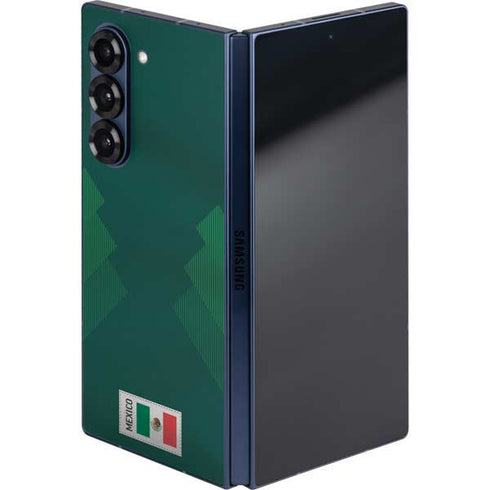 Mexico Soccer Flag Galaxy Z Fold6 Skin