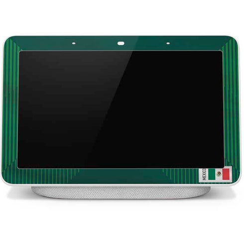 Mexico Soccer Flag Google Home Hub Skin