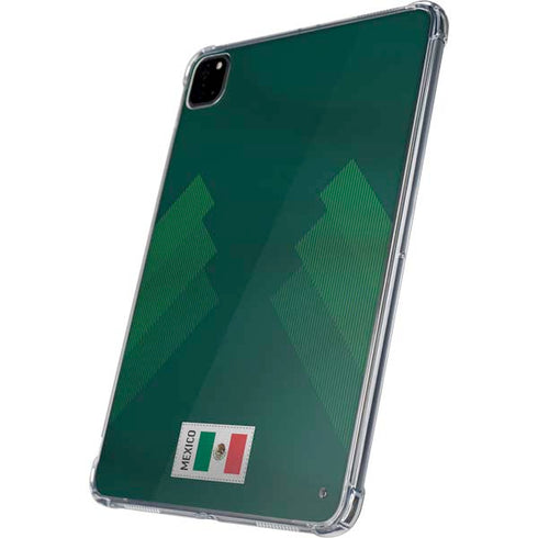 Mexico Soccer Flag iPad Pro 11in (2024) Clear Case