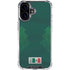 Mexico Soccer Flag iPhone 16 Clear Case