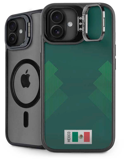 Mexico Soccer Flag iPhone 16 Plus Kickstand Case