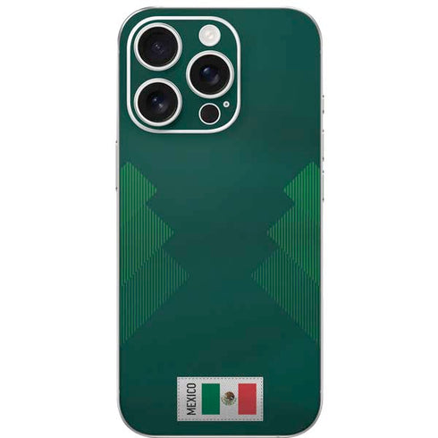 Mexico Soccer Flag iPhone 16 Pro Skin