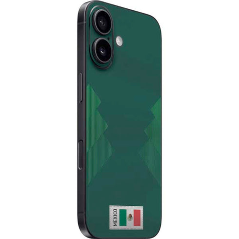 Mexico Soccer Flag iPhone 16 Skin