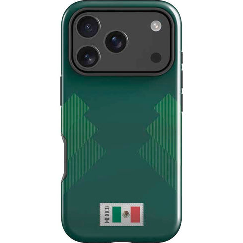 Mexico Soccer Flag iPhone 18 Pro Impact Case