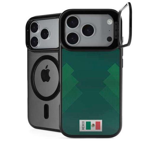 Mexico Soccer Flag iPhone 18 Pro Kickstand Case