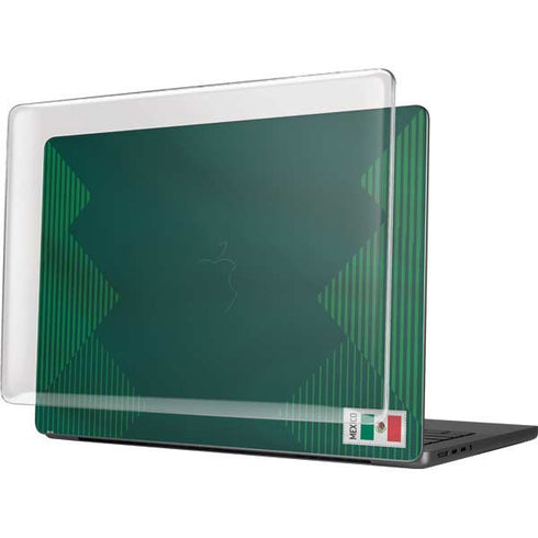 Mexico Soccer Flag MacBook Pro 14in (2021-24) Case plus Skin