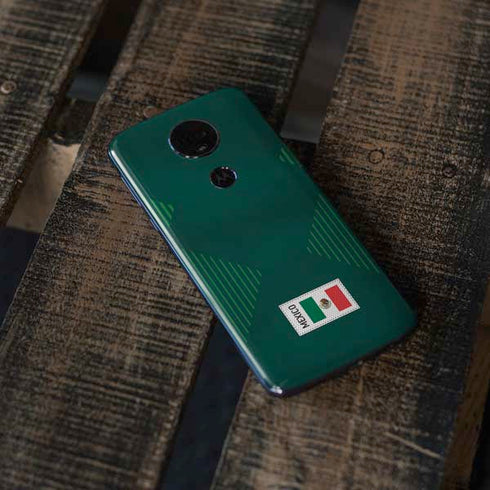 Mexico Soccer Flag Moto E5 Plus Skin