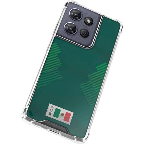 Mexico Soccer Flag Moto G 5G (2025) Clear Case