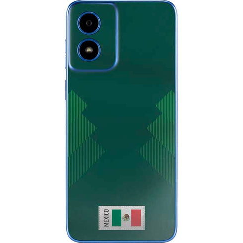 Mexico Soccer Flag Moto G Play 4G (2024) Skin
