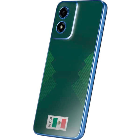 Mexico Soccer Flag Moto G Play 4G (2024) Skin