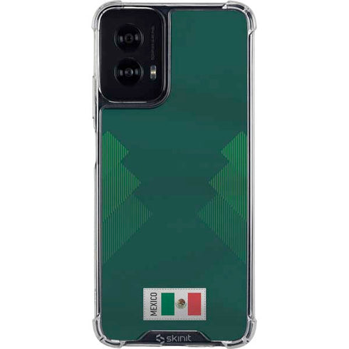 Mexico Soccer Flag Moto G Power 5G (2024) Clear Case