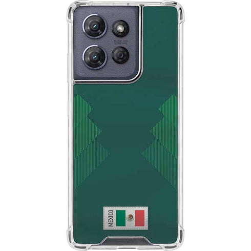 Mexico Soccer Flag Moto G Stylus 5G (2025) Clear Case