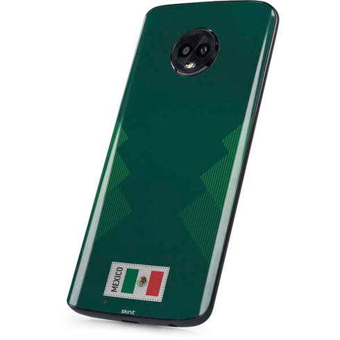 Mexico Soccer Flag Moto G6 Skin