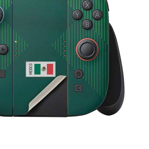Mexico Soccer Flag Nintendo Switch 2 (2025) Joy-Con Controller Skin