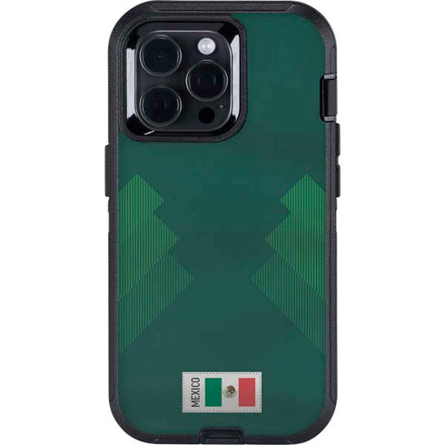 Mexico Soccer Flag Otterbox Defender iPhone Skin