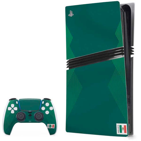Mexico Soccer Flag PS5 Pro Bundle Skin