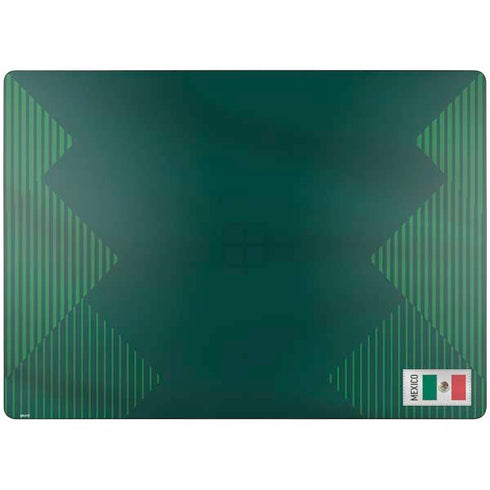 Mexico Soccer Flag Surface Laptop 7 13.8in Skin