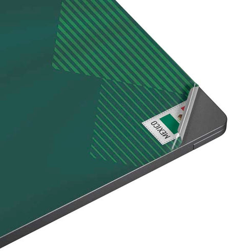 Mexico Soccer Flag Surface Laptop 7 13.8in Skin