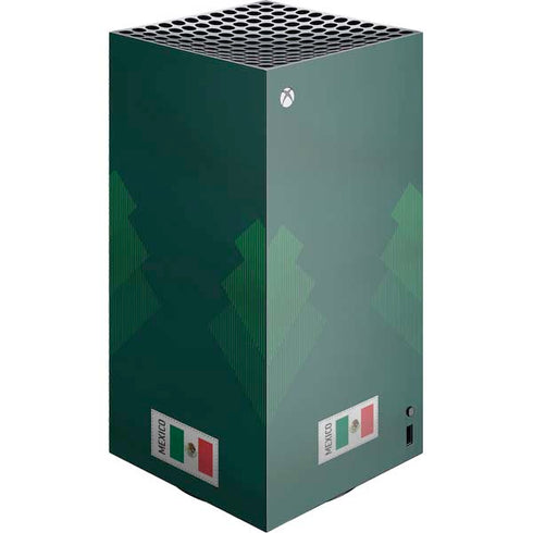 Mexico Soccer Flag XBox Series X Digital Edition Console Skin