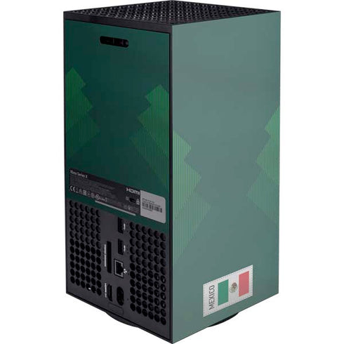 Mexico Soccer Flag XBox Series X Digital Edition Console Skin