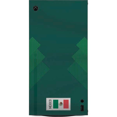 Mexico Soccer Flag XBox Series X Digital Edition Console Skin