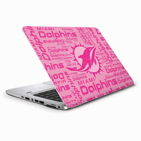 NFL Miami Dolphins - Blast Pink HP Elitebook Skin