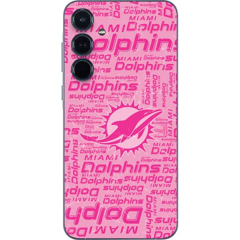 NFL Miami Dolphins - Blast Pink Galaxy A35 5G Skin