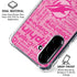 NFL Miami Dolphins - Blast Pink Galaxy A36 5G Clear Case