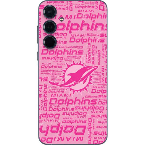 NFL Miami Dolphins - Blast Pink Galaxy A36 5G Skin