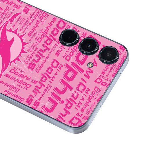 NFL Miami Dolphins - Blast Pink Galaxy A55 5G Skin