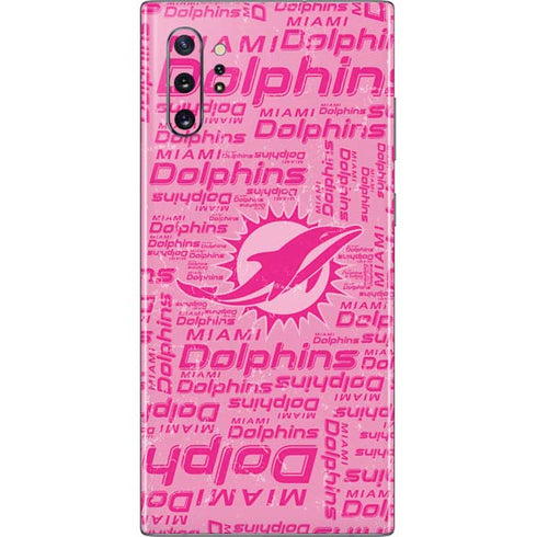 NFL Miami Dolphins - Blast Pink Galaxy Note 10 Plus Skin