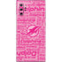 NFL Miami Dolphins - Blast Pink Galaxy Note 10 Plus Skin