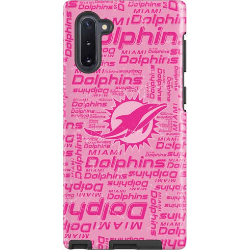NFL Miami Dolphins - Blast Pink Galaxy Note 10 Pro Case