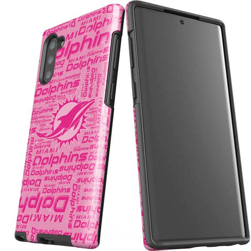 NFL Miami Dolphins - Blast Pink Galaxy Note 10 Pro Case
