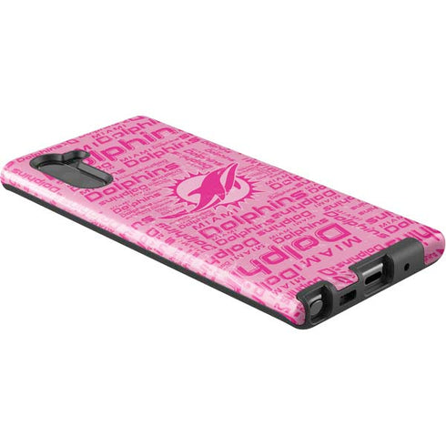 NFL Miami Dolphins - Blast Pink Galaxy Note 10 Pro Case