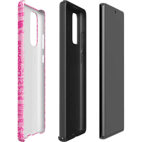 NFL Miami Dolphins - Blast Pink Galaxy Note20 5G Pro Case