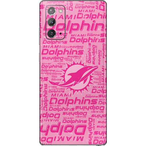 NFL Miami Dolphins - Blast Pink Galaxy Note20 5G Skin