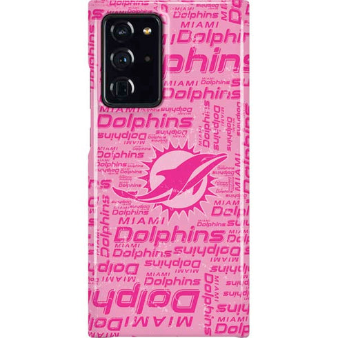 NFL Miami Dolphins - Blast Pink Galaxy Note20 Ultra 5G Lite Case