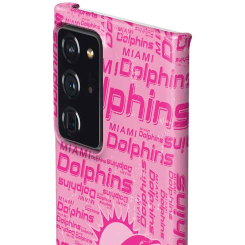 NFL Miami Dolphins - Blast Pink Galaxy Note20 Ultra 5G Lite Case