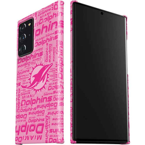NFL Miami Dolphins - Blast Pink Galaxy Note20 Ultra 5G Lite Case