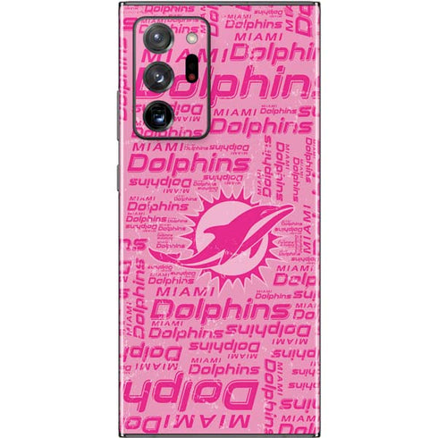 NFL Miami Dolphins - Blast Pink Galaxy Note20 Ultra 5G Skin