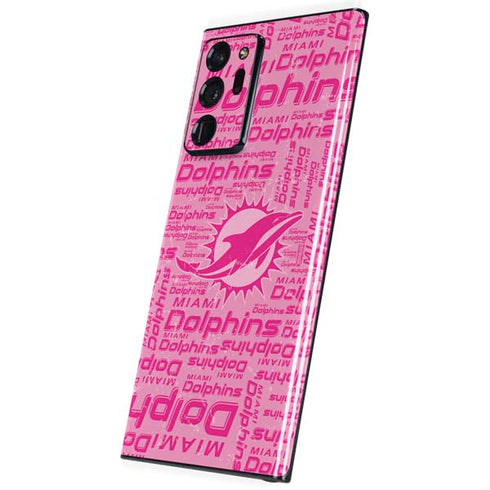 NFL Miami Dolphins - Blast Pink Galaxy Note20 Ultra 5G Skin