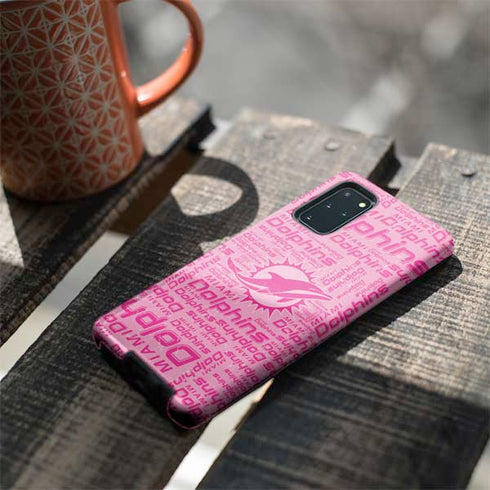 NFL Miami Dolphins - Blast Pink Galaxy S20 Plus Pro Case