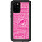 NFL Miami Dolphins - Blast Pink Galaxy S20 Plus Waterproof Case