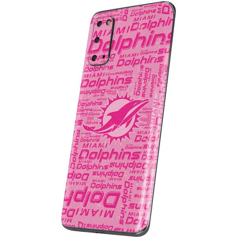 NFL Miami Dolphins - Blast Pink Galaxy S20 Skin