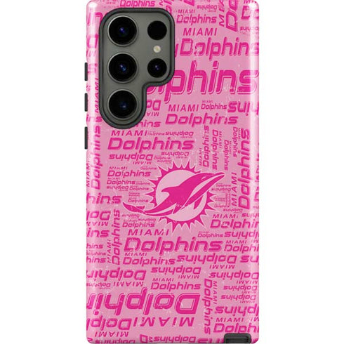 NFL Miami Dolphins - Blast Pink Galaxy S23 Ultra Pro Case