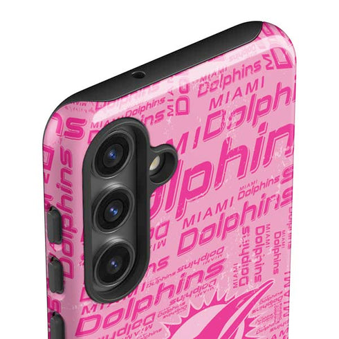NFL Miami Dolphins - Blast Pink Galaxy S25 Impact Case